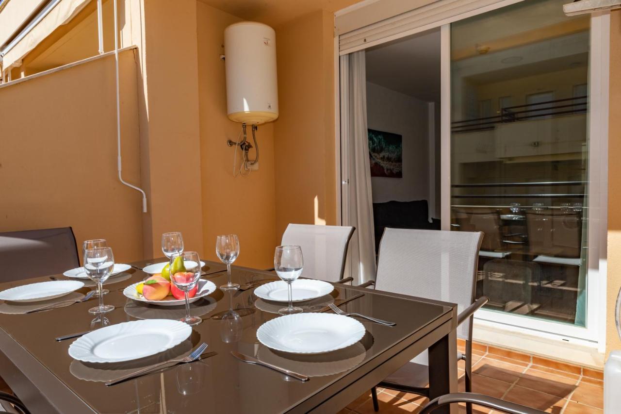 Apartamento Sereno 3 - Piscina, Garaje, Terraza Y Playa ロス・カーニョス・デ・メカ エクステリア 写真