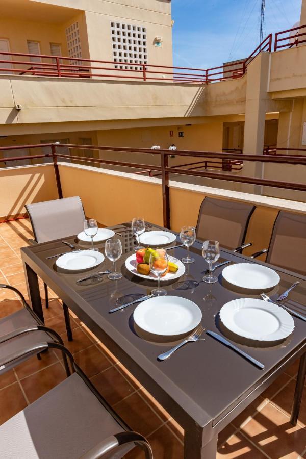 Apartamento Sereno 3 - Piscina, Garaje, Terraza Y Playa ロス・カーニョス・デ・メカ エクステリア 写真